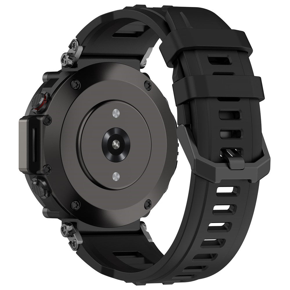 Amazfit T-Rex Ultra Silikone Rem m. Monteringsværktøj - Sort