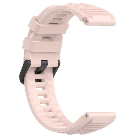 Amazfit T-Rex Ultra Silikone Rem m. Monteringsværktøj - Lyserød