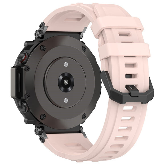 Amazfit T-Rex Ultra Silikone Rem m. Monteringsværktøj - Lyserød