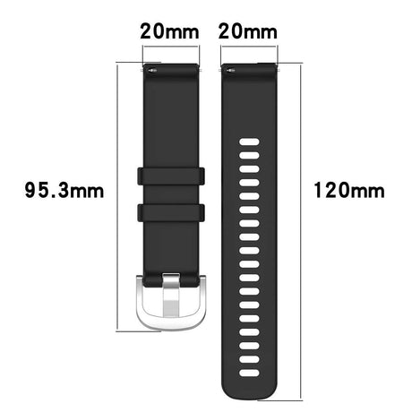 Garmin Vivoactive 5 Silikone Rem - Sort