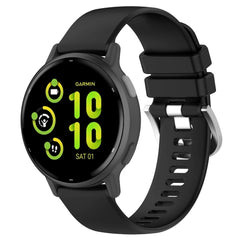 Garmin Vivoactive 5 Silikone Rem - Sort