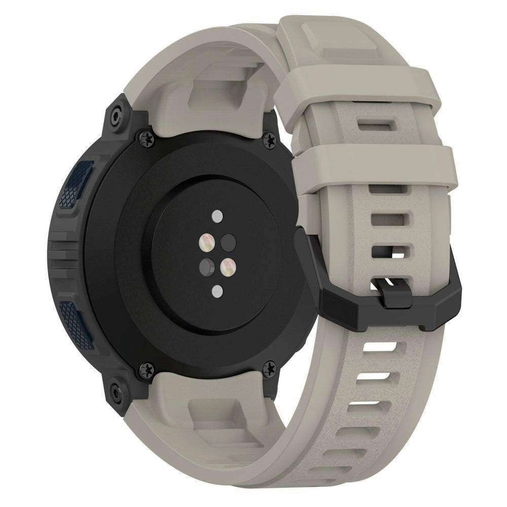 Amazfit Active Edge Silikone Rem m. Stifter - Grå