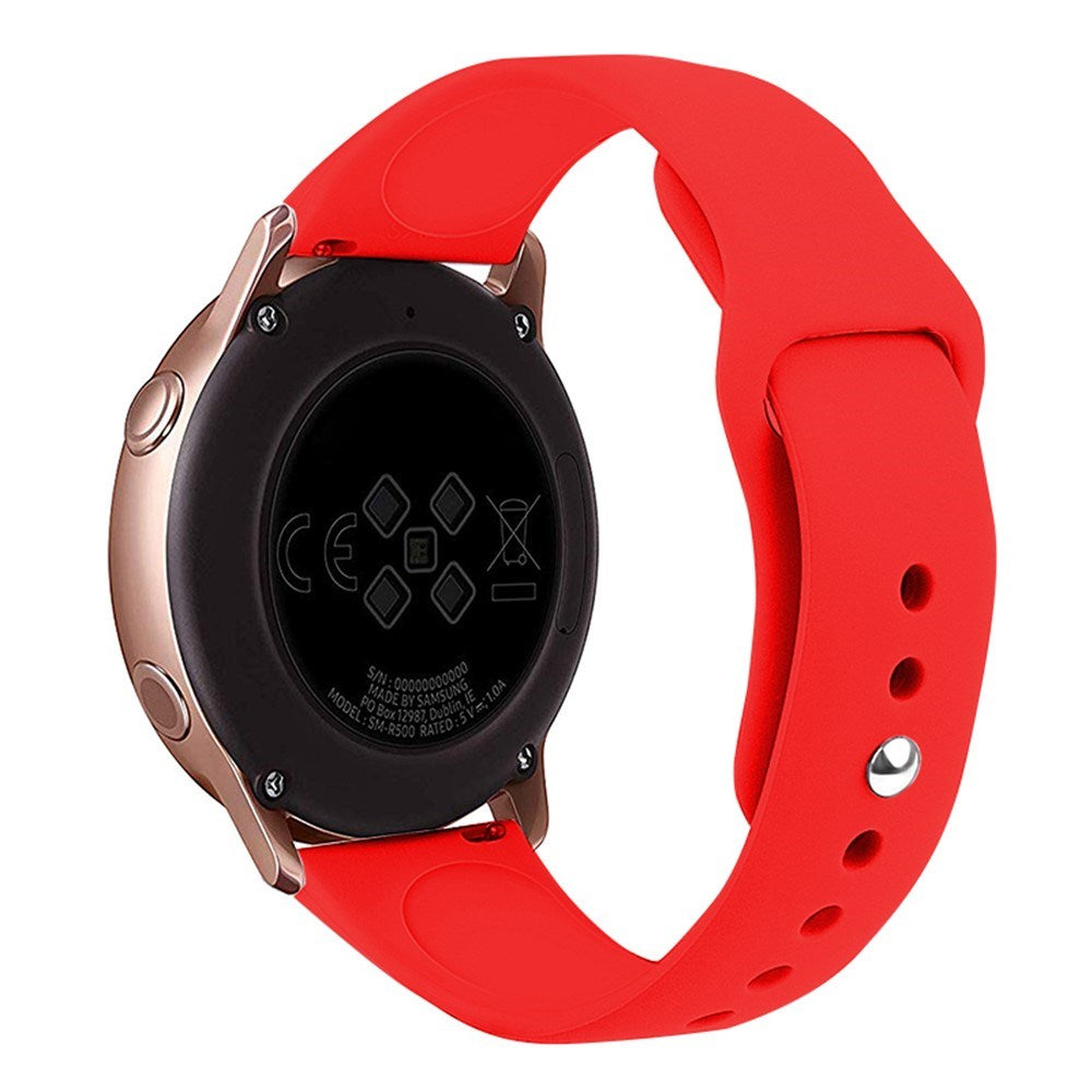 Huawei Watch GT 4 (41mm) / Garmin Venu 3S (18mm) Silikonerem - Rød