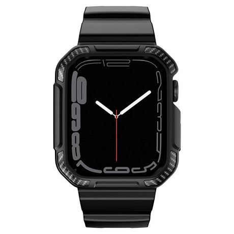 Apple Watch (38/40/SE/41MM) Plastik Cover og Rem - Sort