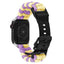 Apple Watch (38/40/SE/41/42mm) EIDERWOOD Flettet Nylon Urrem - Gul / Lilla