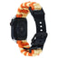 Apple Watch (38/40/SE/41/42mm) EIDERWOOD Flettet Nylon Urrem - Orange / Gul