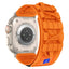 Apple Watch (42/44/SE/45/46/49mm) EIDERWOOD Nylon Urrem - Orange