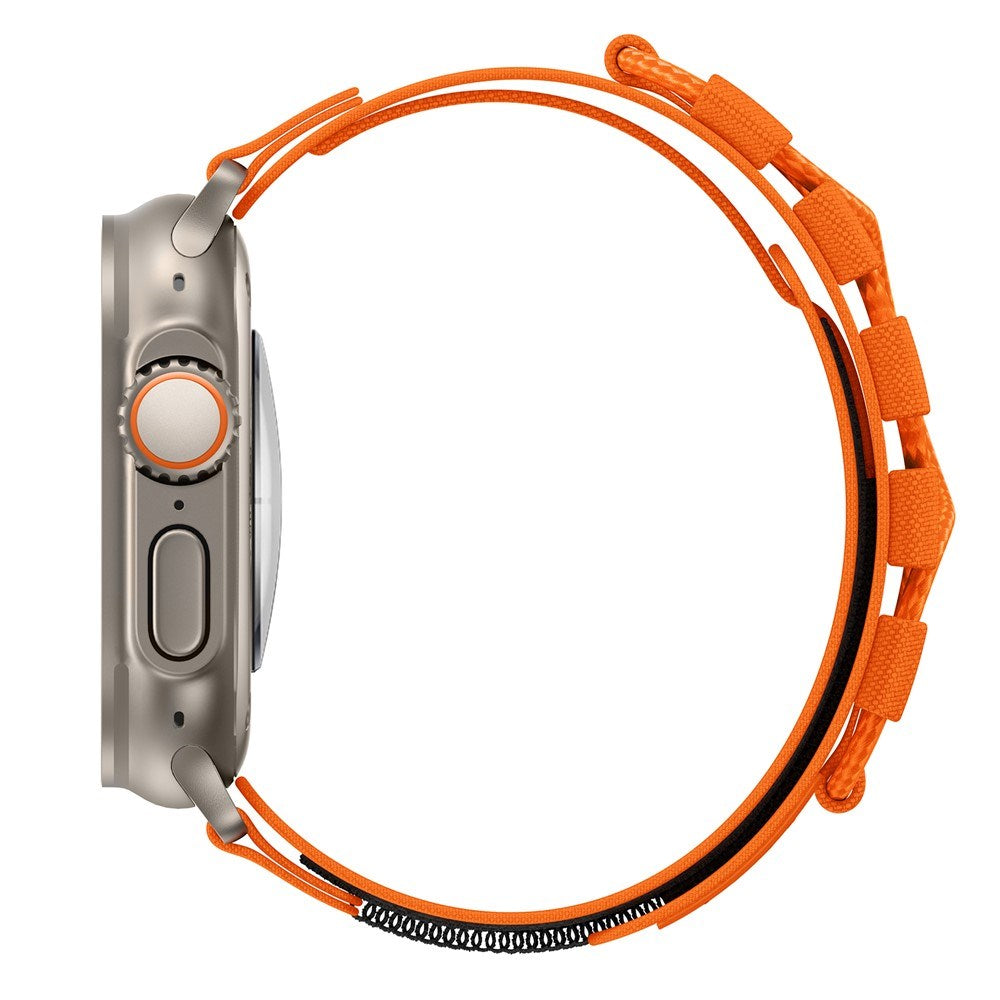 Apple Watch (42/44/SE/45/46/49mm) EIDERWOOD Nylon Urrem - Orange