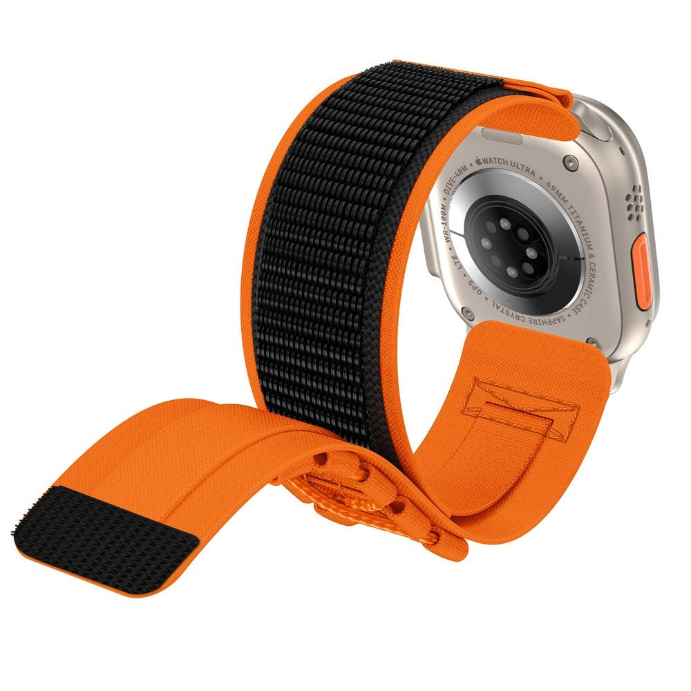 Apple Watch (42/44/SE/45/46/49mm) EIDERWOOD Nylon Urrem - Orange