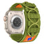 Apple Watch (42/44/SE/45/46/49mm) EIDERWOOD Nylon Urrem - Grøn