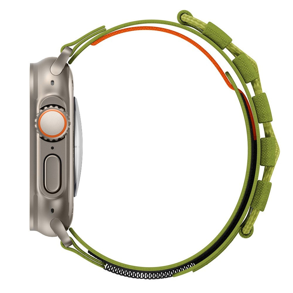 Apple Watch (42/44/SE/45/46/49mm) EIDERWOOD Nylon Urrem - Grøn