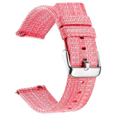 Universal 14mm Smartwatch Nylon Rem - Pink