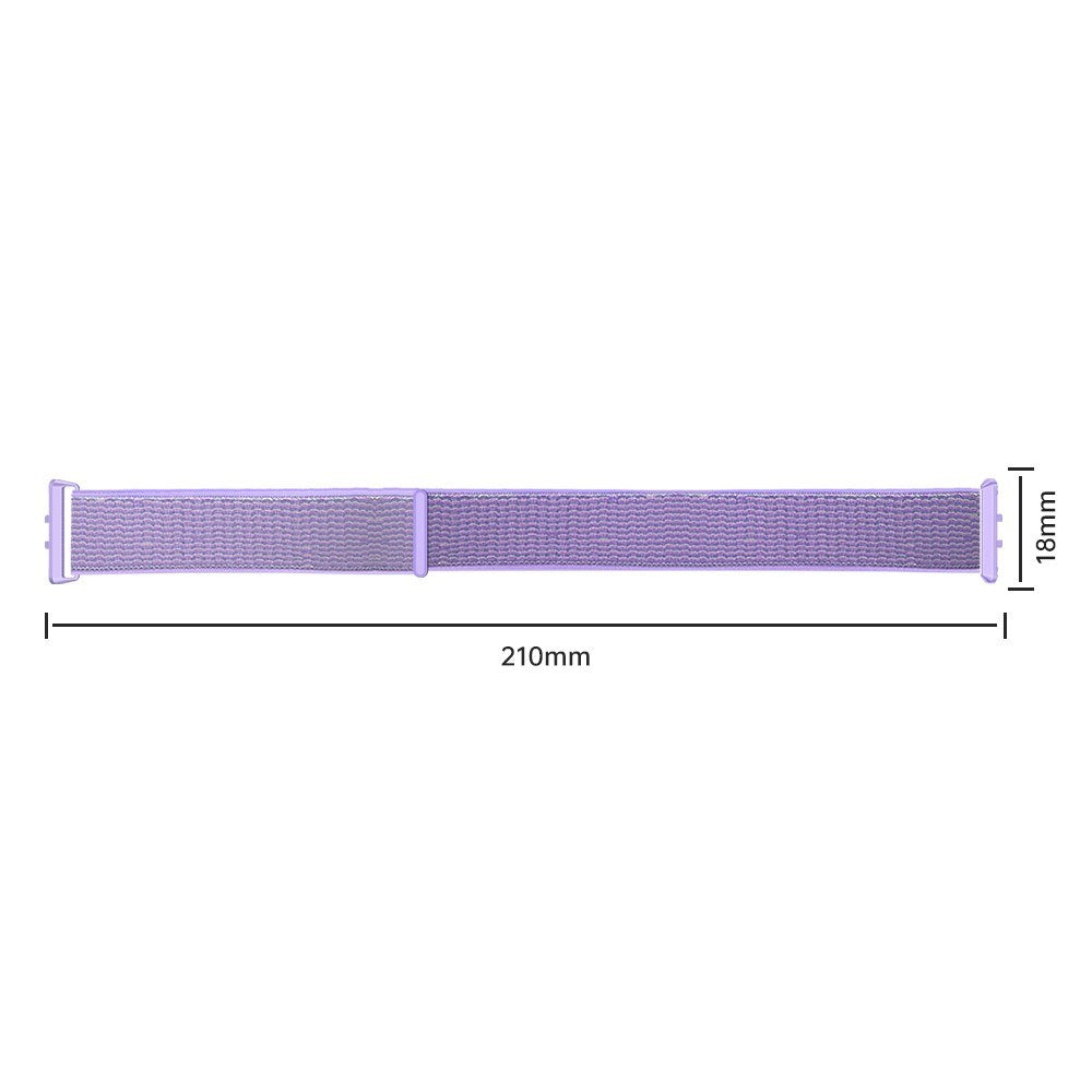 Samsung Galaxy Fit3 Nylon Velcro Closure Rem - Grøn