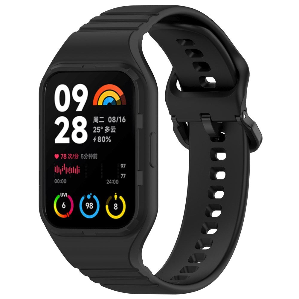 Xiaomi Smart Band 10 Pro / 9 Pro / 8 Pro Silikone Rem - Sort