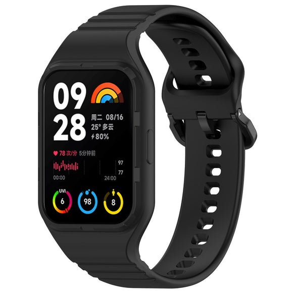 Xiaomi Smart Band 10 Pro / 9 Pro / 8 Pro Silikone Rem - Sort