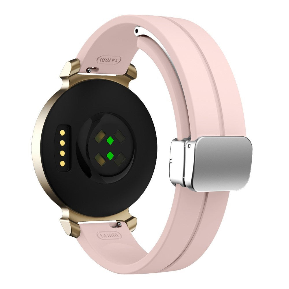 Garmin Lily 2 EIDERWOOD Magnetisk Silikone Rem - Lyserød