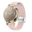 Garmin Lily 2 EIDERWOOD Magnetisk Silikone Rem - Lyserød