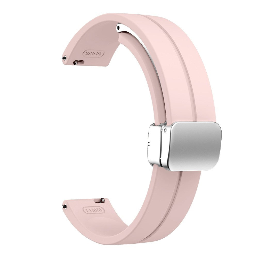 Garmin Lily 2 EIDERWOOD Magnetisk Silikone Rem - Lyserød