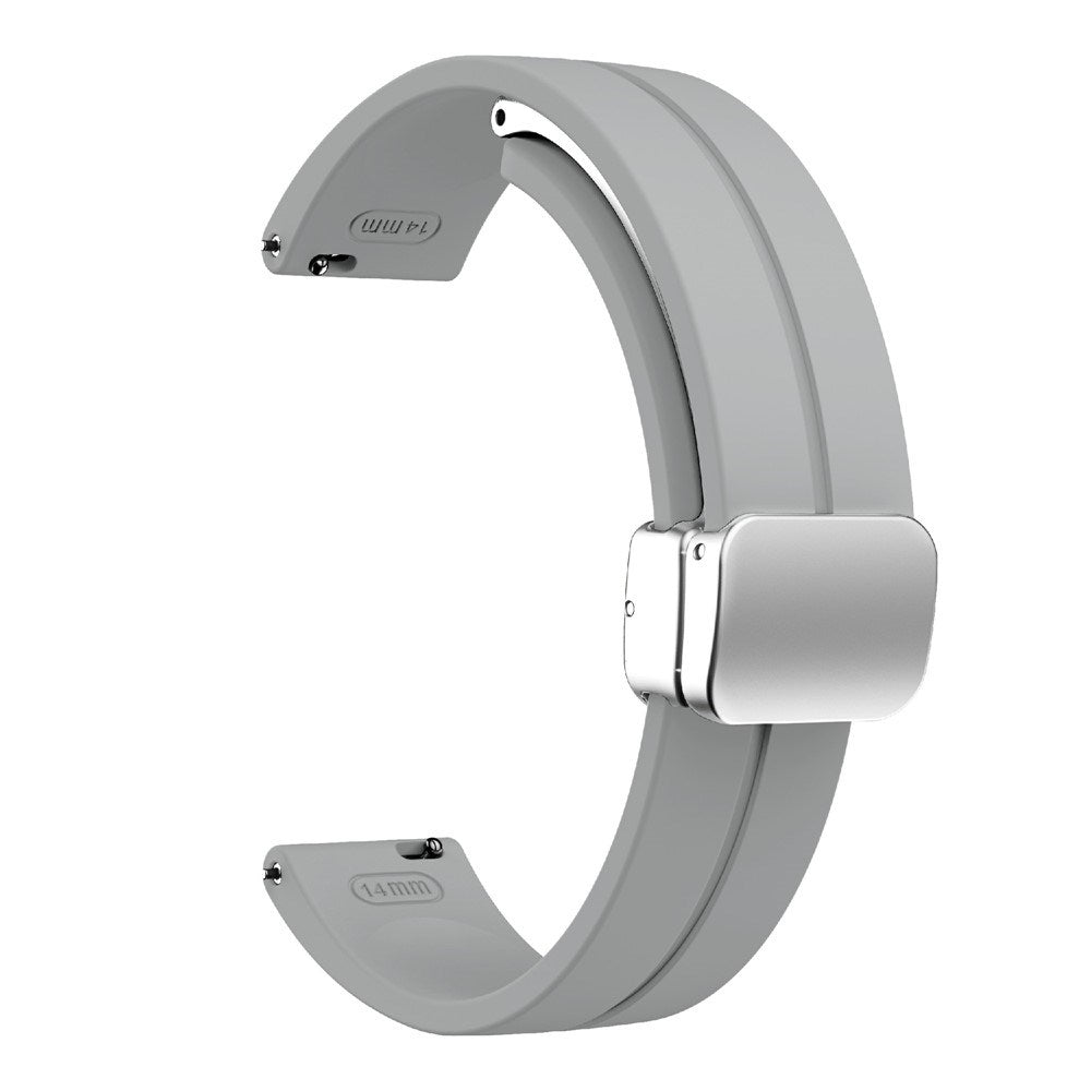 Garmin Lily 2 EIDERWOOD Magnetisk Silikone Rem - Grå
