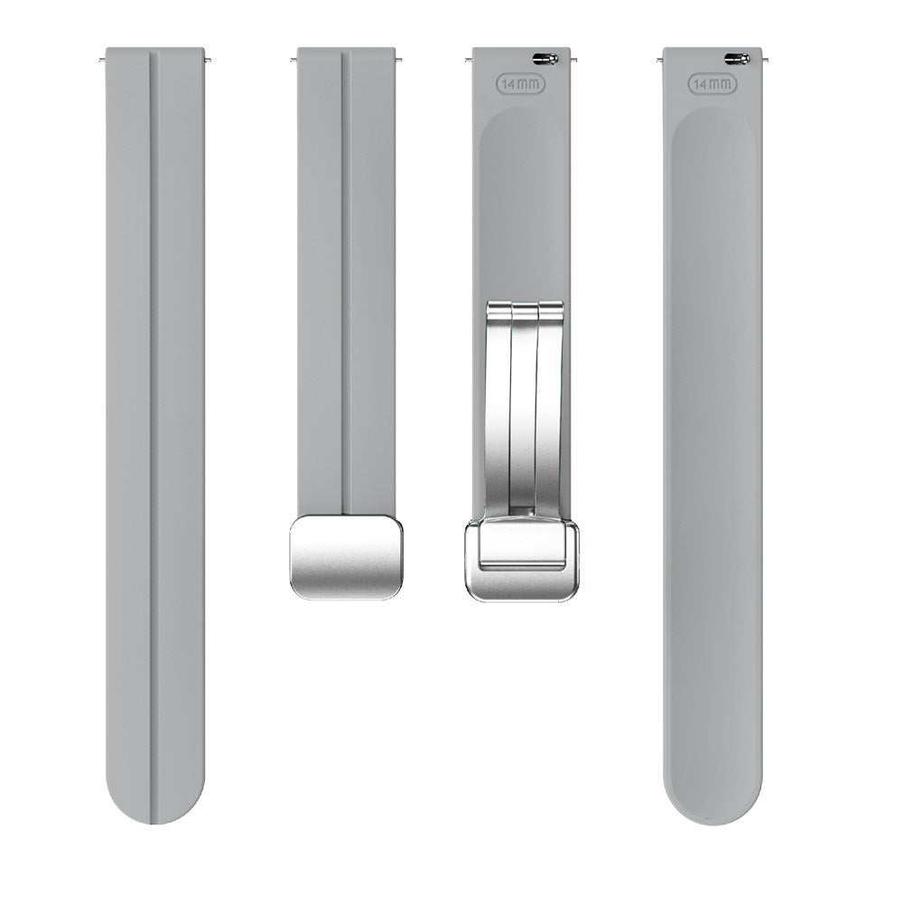 Garmin Lily 2 EIDERWOOD Magnetisk Silikone Rem - Grå