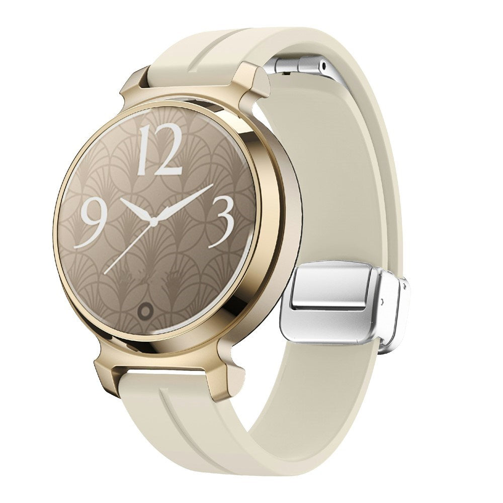 Garmin Lily 2 EIDERWOOD Magnetisk Silikone Rem - Beige