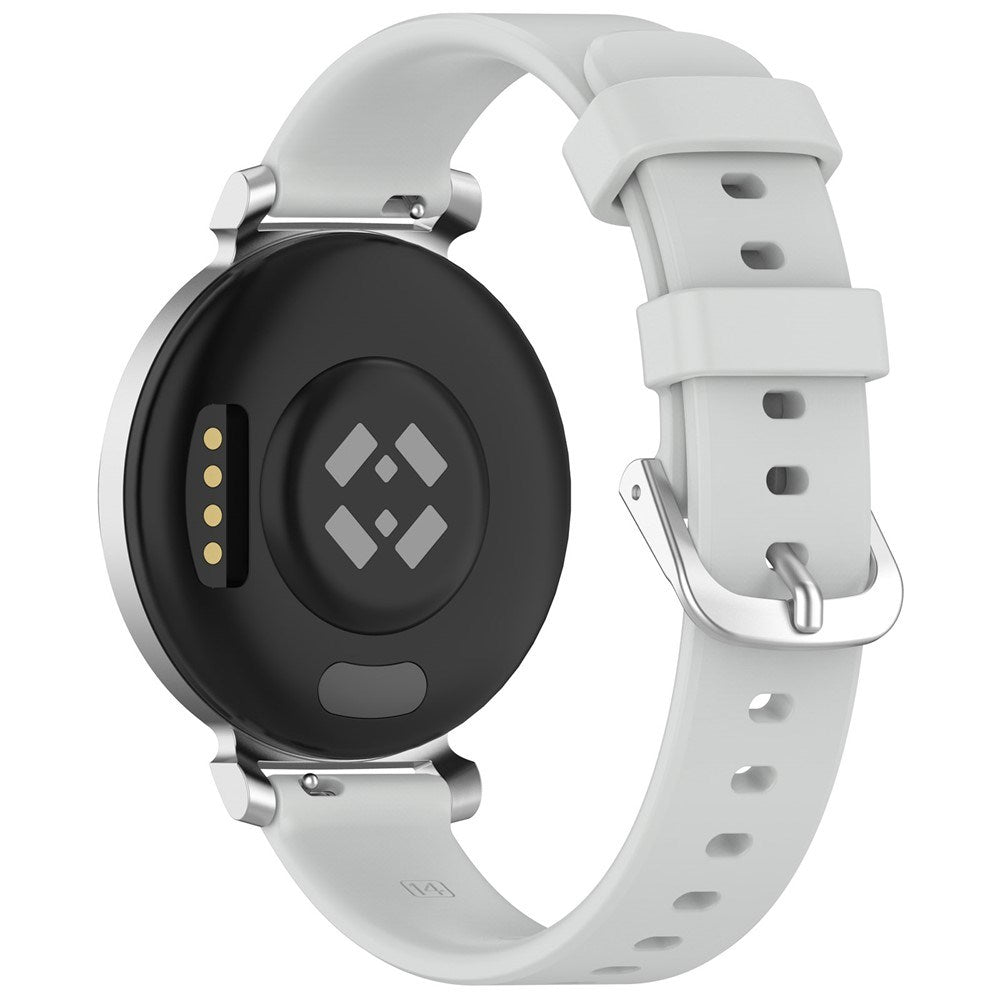 EIDERWOOD Garmin Lily 2 Silikone Rem m. Metalspænde - Grå