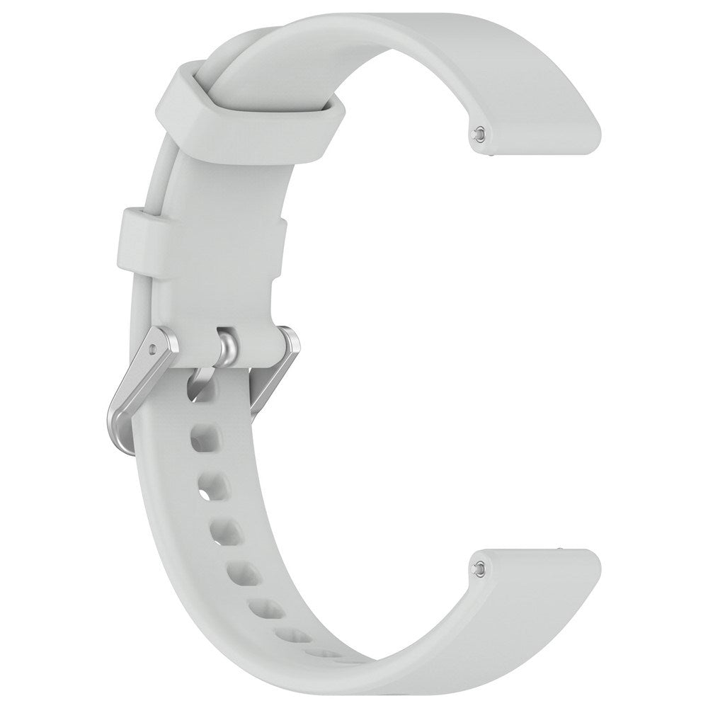 EIDERWOOD Garmin Lily 2 Silikone Rem m. Metalspænde - Grå