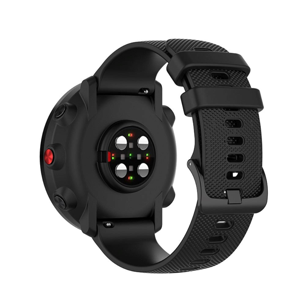 Smartwatch Silikone Rem (22mm) Prikket - Sort