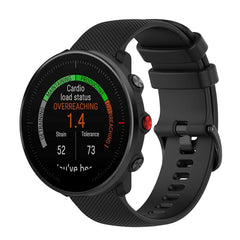 Smartwatch Silikone Rem (22mm) Prikket - Sort