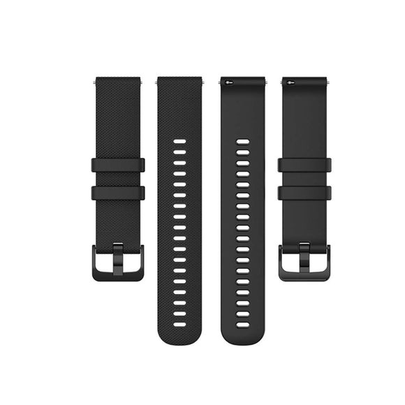 Smartwatch Silikone Rem (22mm) Prikket - Sort