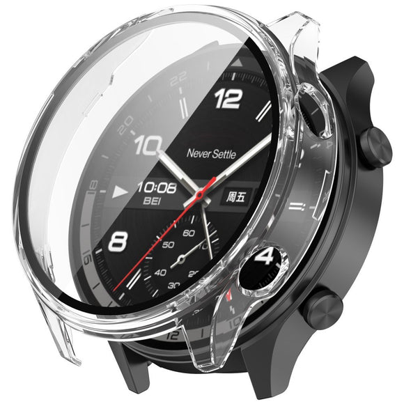 OnePlus Watch 2R Cover - Hærdet Glas - Gennemsigtig