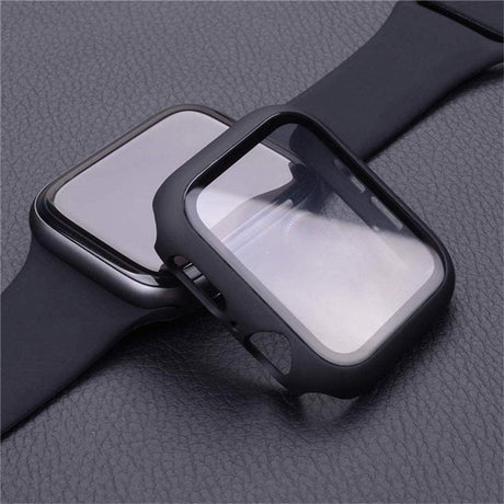 Apple Watch 11 / 10 (46mm) Hård Plast Cover m. Indbygget Skærmbeskyttelse - Blå