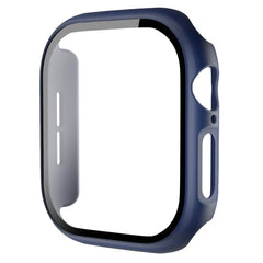 Apple Watch 11 / 10 (42mm) Hård Plast Cover m. Indbygget Skærmbeskyttelse - Mørkeblå