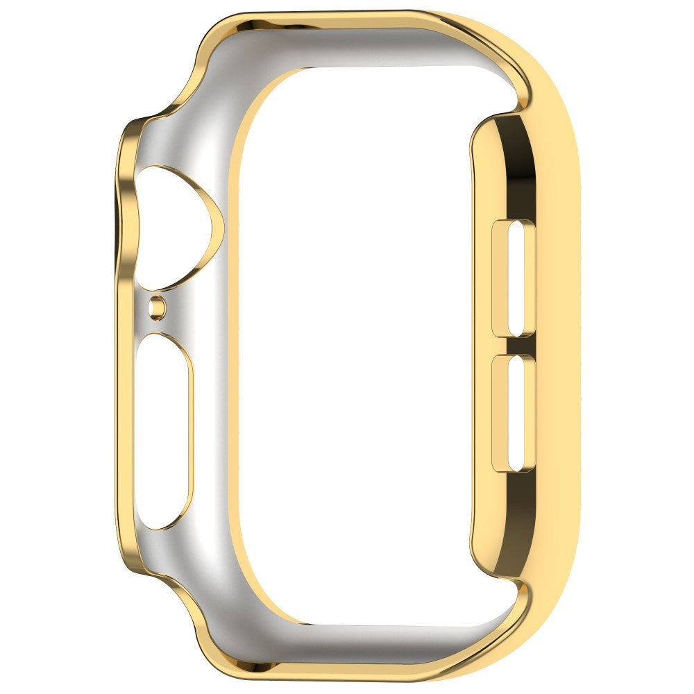 Apple Watch 11 / 10 (42mm) Hårdt Plast Cover - Guld / Rhinsten