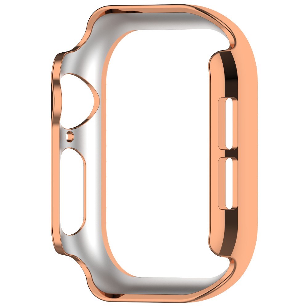 Apple Watch 11 / 10 (42mm) Hårdt Plast Cover - Rose Gold / Rhinsten