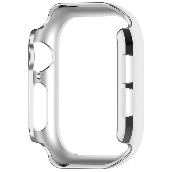 Apple Watch 11 / 10 (46mm) Hårdt Plast Cover - Sølv / Rhinsten