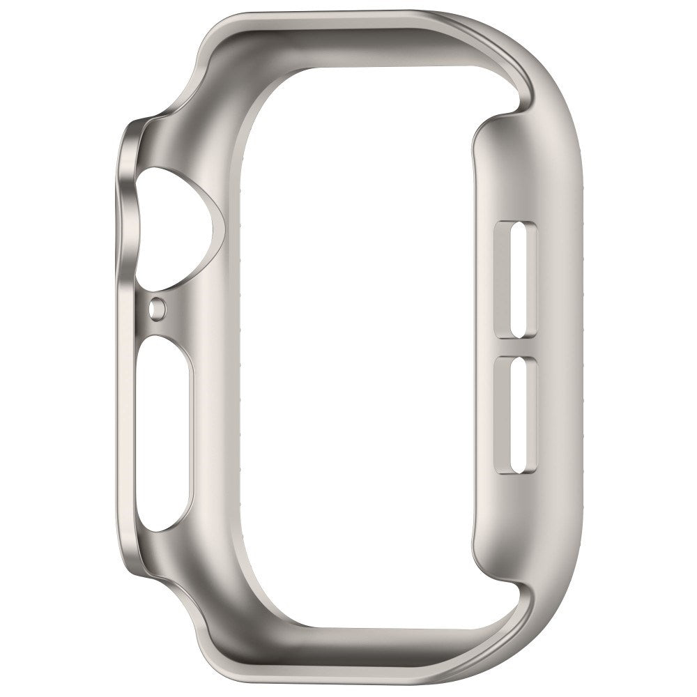 Apple Watch 11 / 10 (46mm) Hårdt Plast Cover - Grå / Rhinsten
