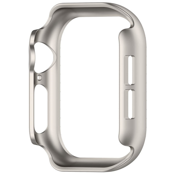 Apple Watch 11 / 10 (46mm) Hårdt Plast Cover - Grå / Rhinsten