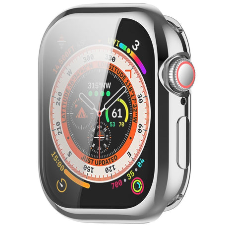 Apple Watch 11 / 10 (42mm) Fleksibelt Plast Cover m. Skærmbeskyttelse - Sølv