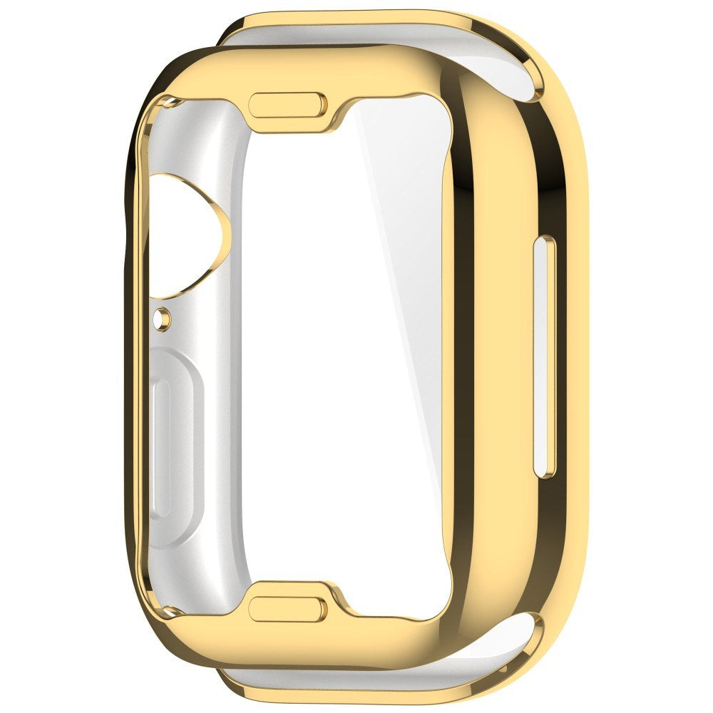 Apple Watch 11 / 10 (46mm) Fleksibelt Plast Cover m. Skærmbeskyttelse - Guld