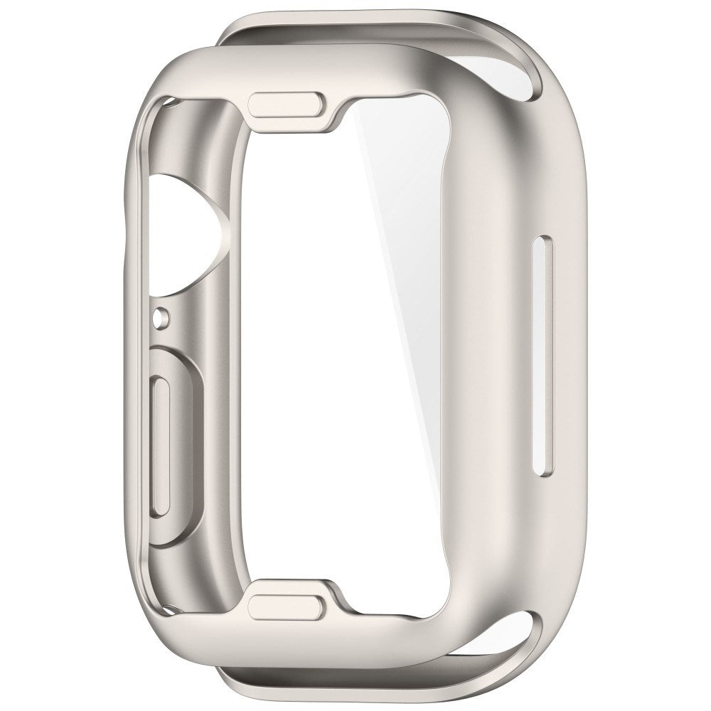 Apple Watch 11 / 10 (46mm) Fleksibelt Plast Cover m. Skærmbeskyttelse - Starlight