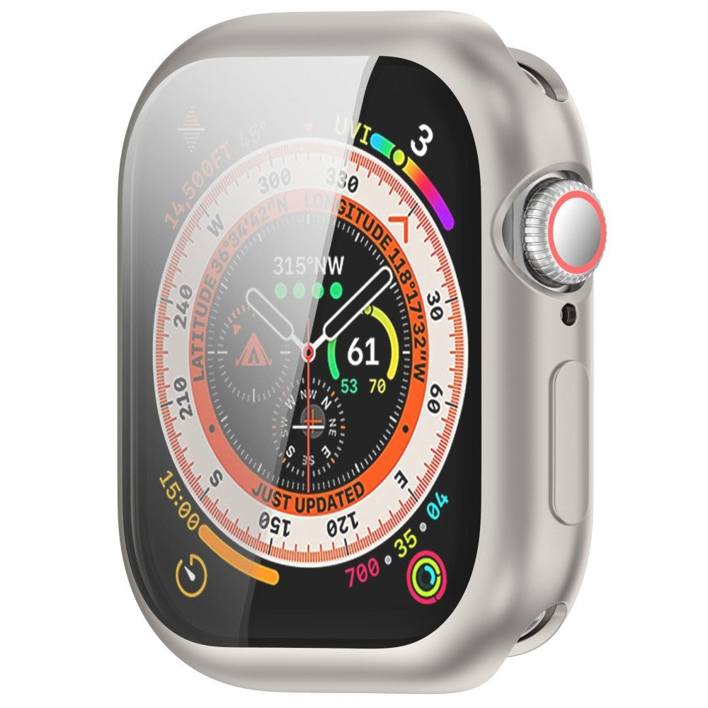 Apple Watch 11 / 10 (46mm) Fleksibelt Plast Cover m. Skærmbeskyttelse - Starlight