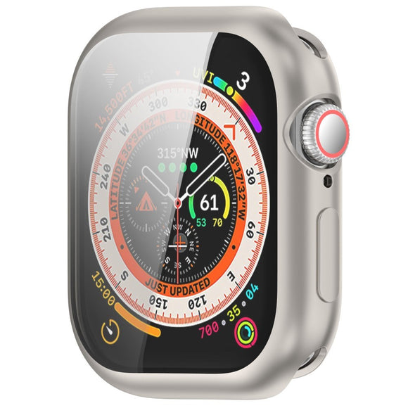 Apple Watch 11 / 10 (46mm) Fleksibelt Plast Cover m. Skærmbeskyttelse - Starlight
