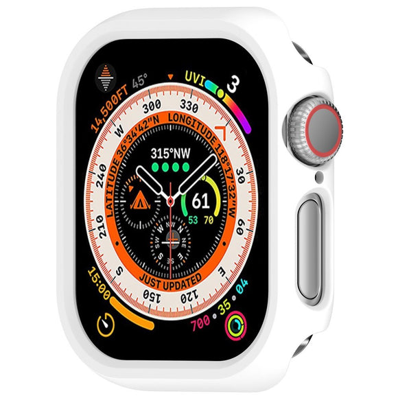 Apple Watch 11 / 10 (42mm) Hårdt Plast Cover - Hvid