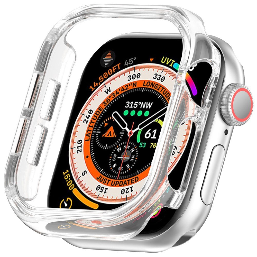 Apple Watch 11 / 10 (42mm) Hårdt Plast Cover - Gennemsigtig