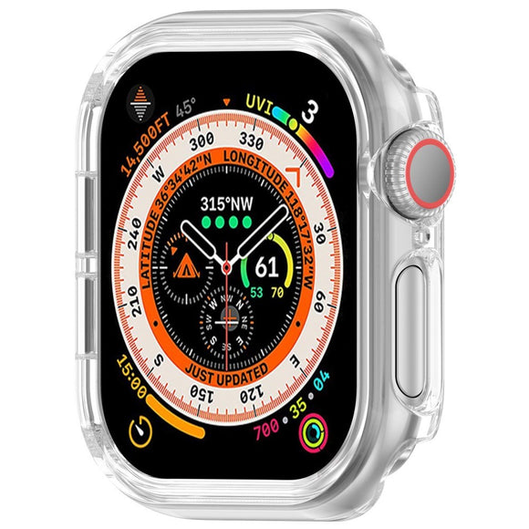 Apple Watch 11 / 10 (42mm) Hårdt Plast Cover - Gennemsigtig