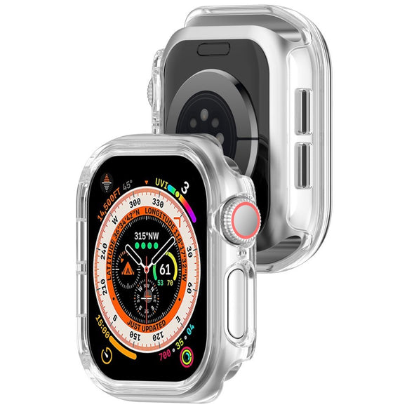 Apple Watch 11 / 10 (42mm) Hårdt Plast Cover - Gennemsigtig