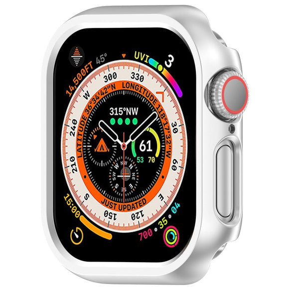 Apple Watch 11 / 10 (42mm) Hårdt Plast Cover - Sølv