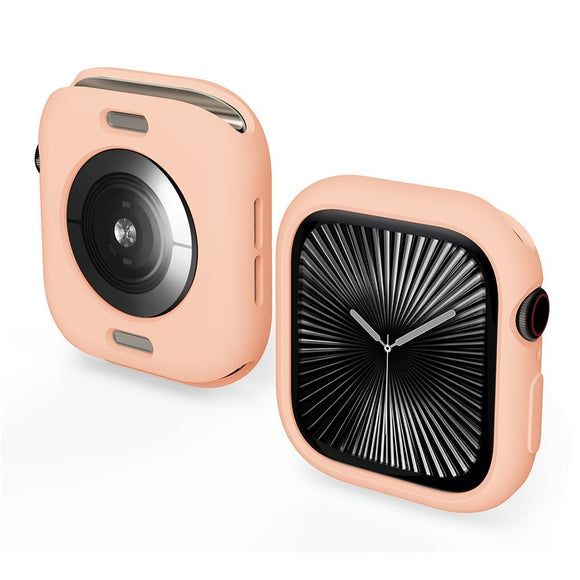 Apple Watch 11 / 10 (46mm) Fleksibelt Plast Cover - Lyserød