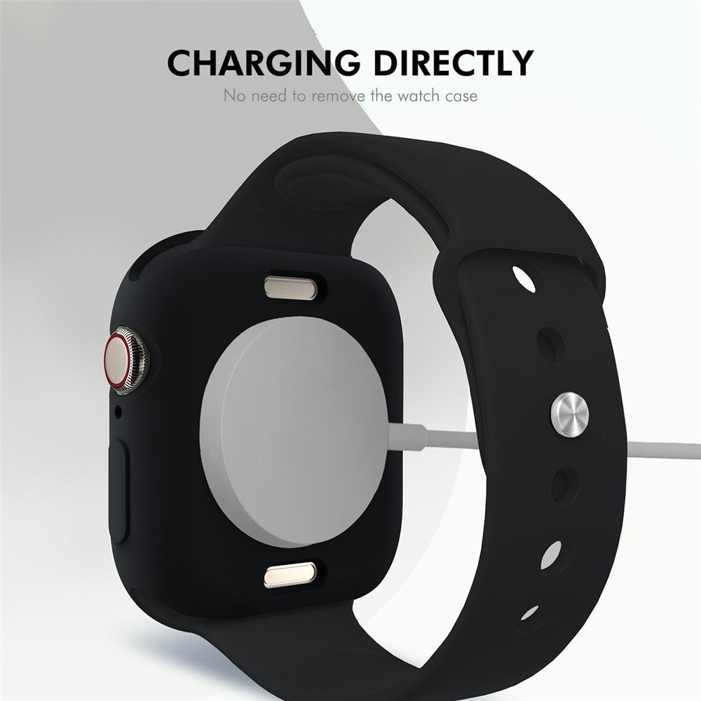 Apple Watch 11 / 10 (46mm) Fleksibelt Plast Cover - Lyserød